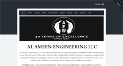 Desktop Screenshot of ameeneng.com